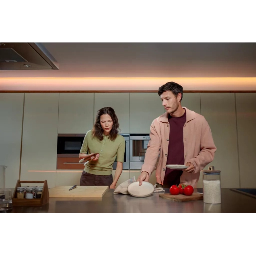 Philips - Dæmpbar RGBW LED-stribe Hue FLUX 3m LED/29W/230V 2200-6500K + Hue bridge