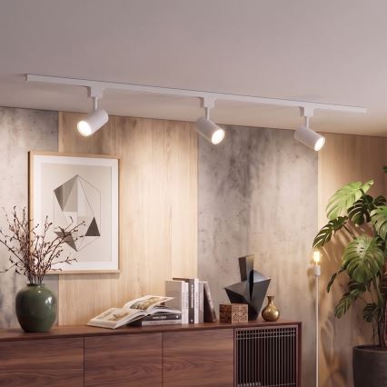 Philips - dæmpbar LED-spot til EASYLINK skinnesystem 3xGU10/6,2W/230V 2200-2700K 1 m hvid