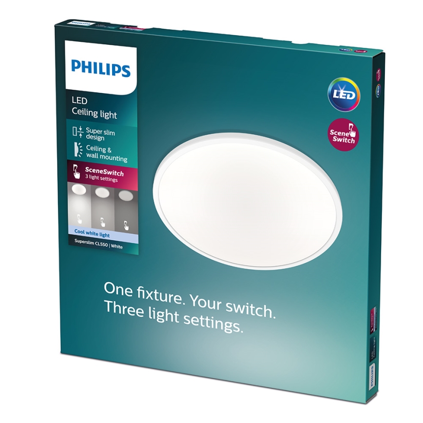 Philips - Dæmpbar LED-loftlampe 18W/230V 4000K