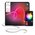 Philips - Dæmpbar RGBW LED-strip Hue FLUX 10m LED/60W/230V 2200-6500K