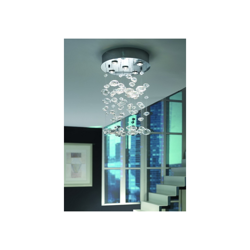Philips Eseo 37426/11/13 - Lofts lys CALIXA 5xGU10/50W