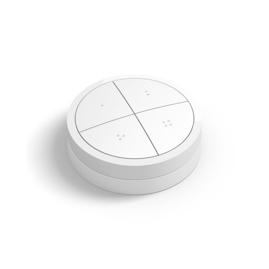 Philips - Fjernbetjening med kontakt Hue TAP 1xCR2032 hvid