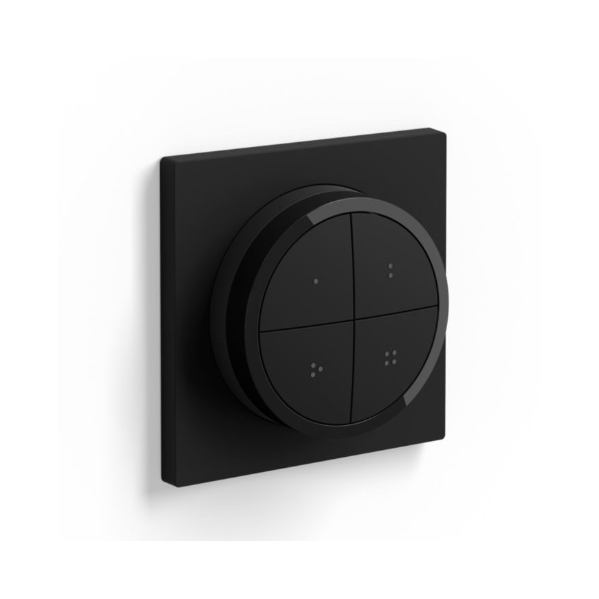 Philips - Fjernbetjening med kontakt Hue TAP 1xCR2032 sort
