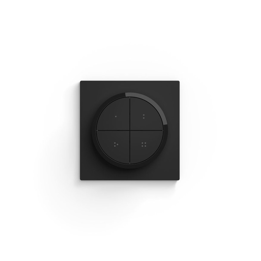 Philips - Fjernbetjening med kontakt Hue TAP 1xCR2032 sort