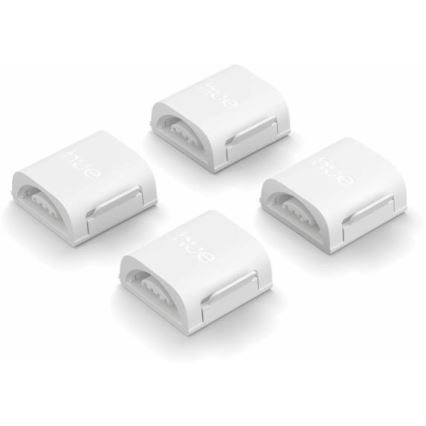 Philips - Forbindelsesstik til Hue FLUX LED-strips, 4 stk.