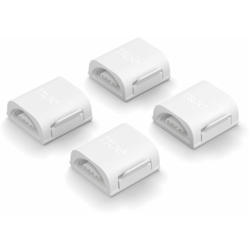 Philips - Forbindelsesstik til Hue FLUX LED-strips, 4 stk.