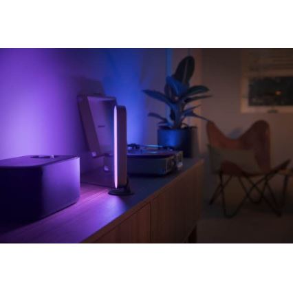 Philips - Udvidelsessæt LED RGB Bordlampe dæmpbar Hue PLAY LED/6W/230V sort