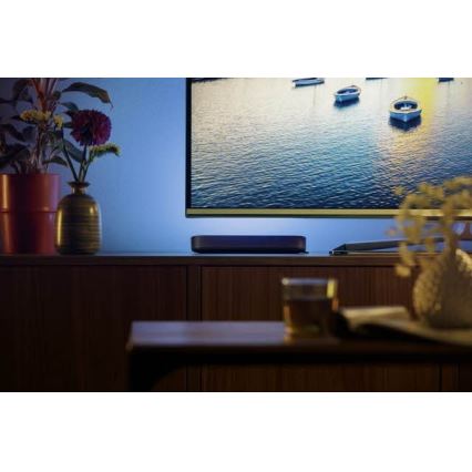Philips - Udvidelsessæt LED RGB Bordlampe dæmpbar Hue PLAY LED/6W/230V sort