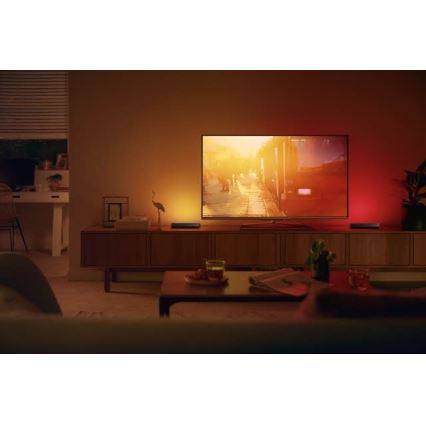 Philips - Udvidelsessæt LED RGB Bordlampe dæmpbar Hue PLAY LED/6W/230V sort