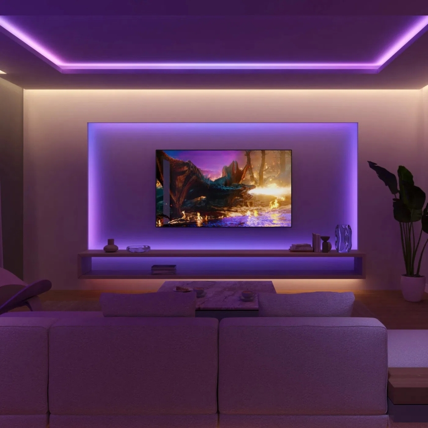 Philips - Udvidelsessæt til dimbar RGBW LED-strimmel Hue FLUX 2m LED/19,5W/24V 2200-6500K