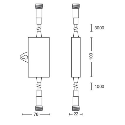 Philips - Udendørs skumringssensor med timer IP44