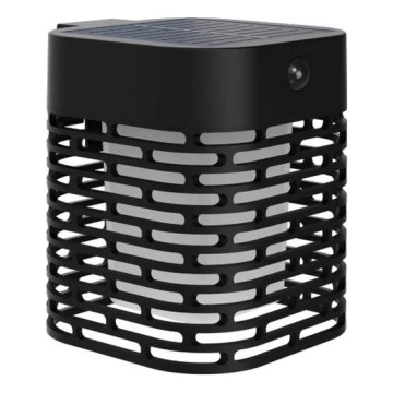 Philips - HARA LED solcellevæglampe med sensor LED/3,8W/3,7V 800 mAh 2700K IP44 sort