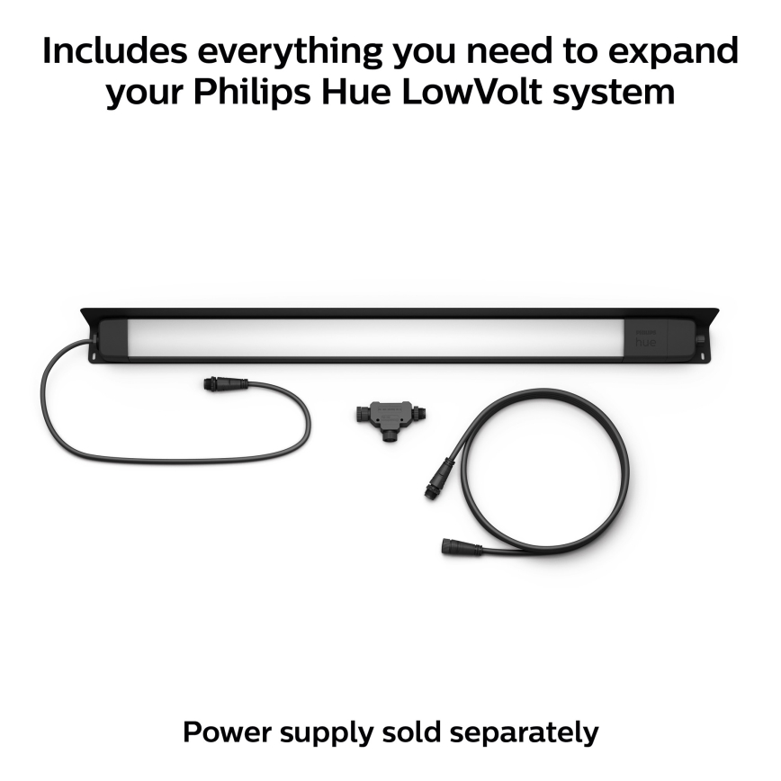 Philips - LED RGBW Dæmpbar udendørs lampe Hue White and Color Ambiance LED/20W/24V IP65