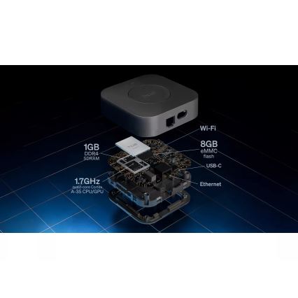 Philips - Hue Bridge Pro, sort