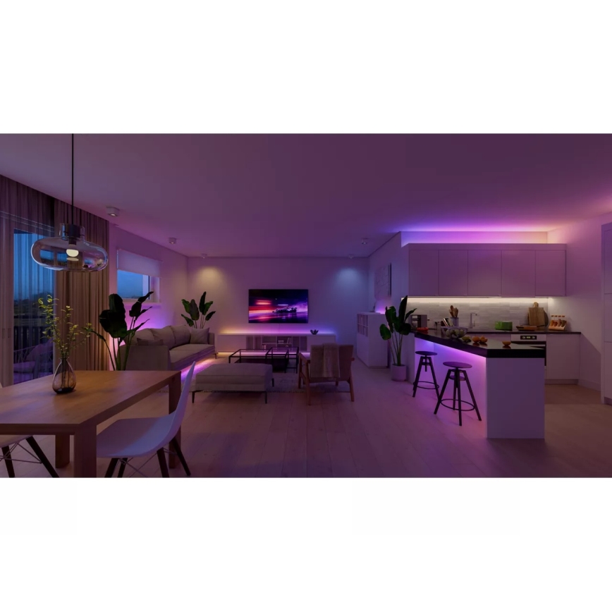 Philips - Hue ESSENTIAL dæmpbar LED RGBW-stribe 5m LED/15,3W/230V 2200-6500K