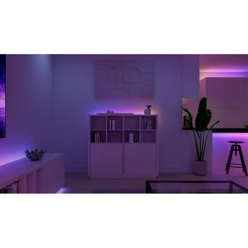 Philips - dæmpbar LED RGBW-strip Hue ESSENTIAL White And Color Ambiance 10m LED/27,2W/230V 2200-6500K