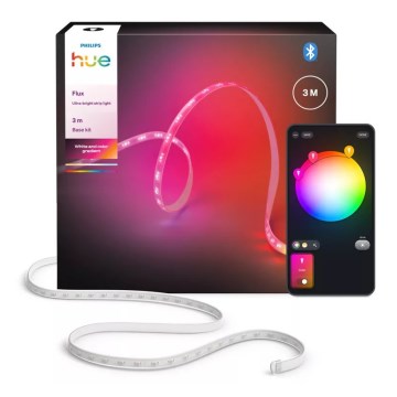 Philips - Hue FLUX 3 m dæmpbar LED RGBW-stribe LED/29W/230V 2200-6500K