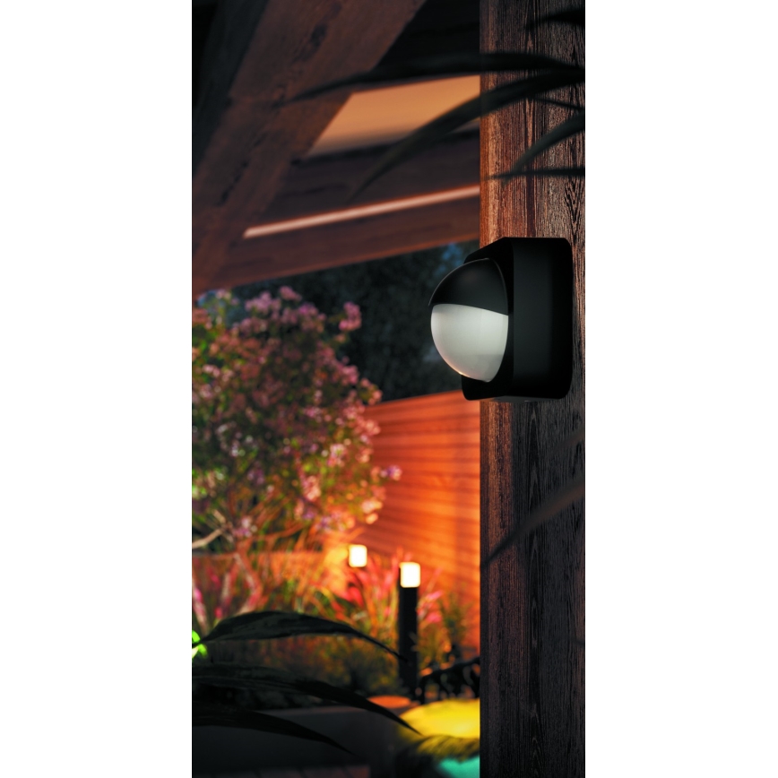 Philips - Dæmpbar RGBW udendørs LED-strip Hue FLUX 5m LED/30W/230V 2200-6500K IP67 + bevægelsessensor