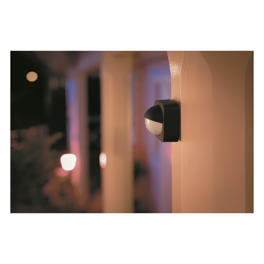 Philips - Dæmpbar RGBW udendørs LED-strip Hue FLUX 5m LED/30W/230V 2200-6500K IP67 + bevægelsessensor