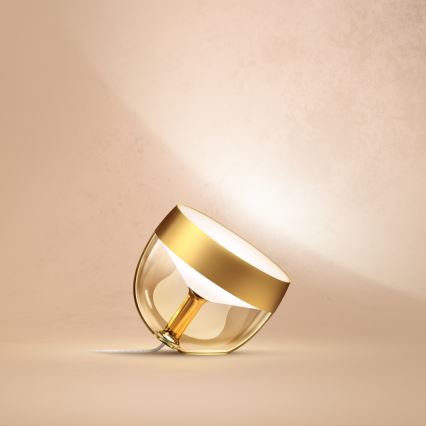 Philips - LED RGB Dæmpbar bordlampe Hue IRIS LED/8,2W/230V 2000-6500K guld
