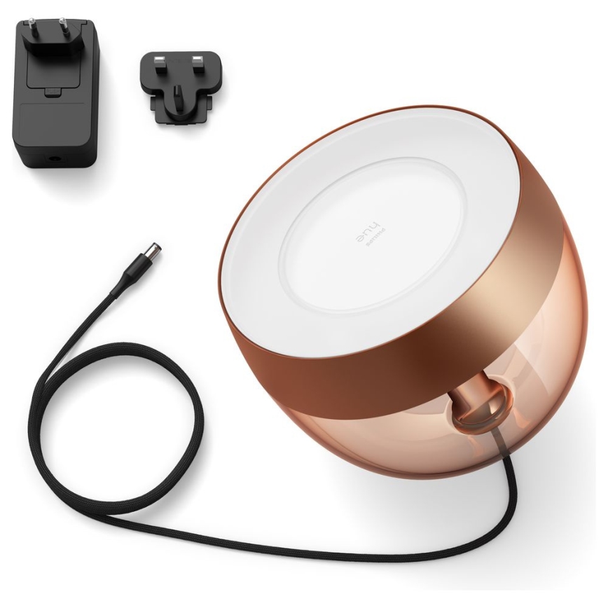Philips - LED RGB Dæmpbar bordlampe Hue IRIS LED/8,2W/230V 2000-6500K kobber