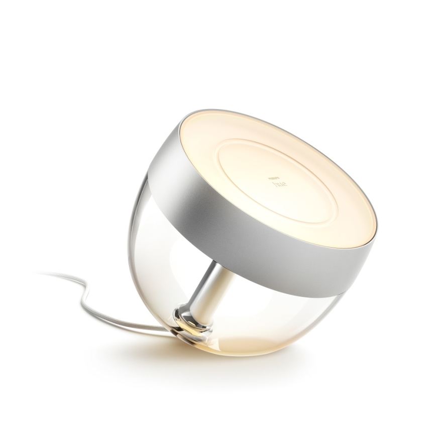 Philips - LED RGB Dæmpbar bordlampe Hue IRIS LED/8,2W/230V 2000-6500K sølv