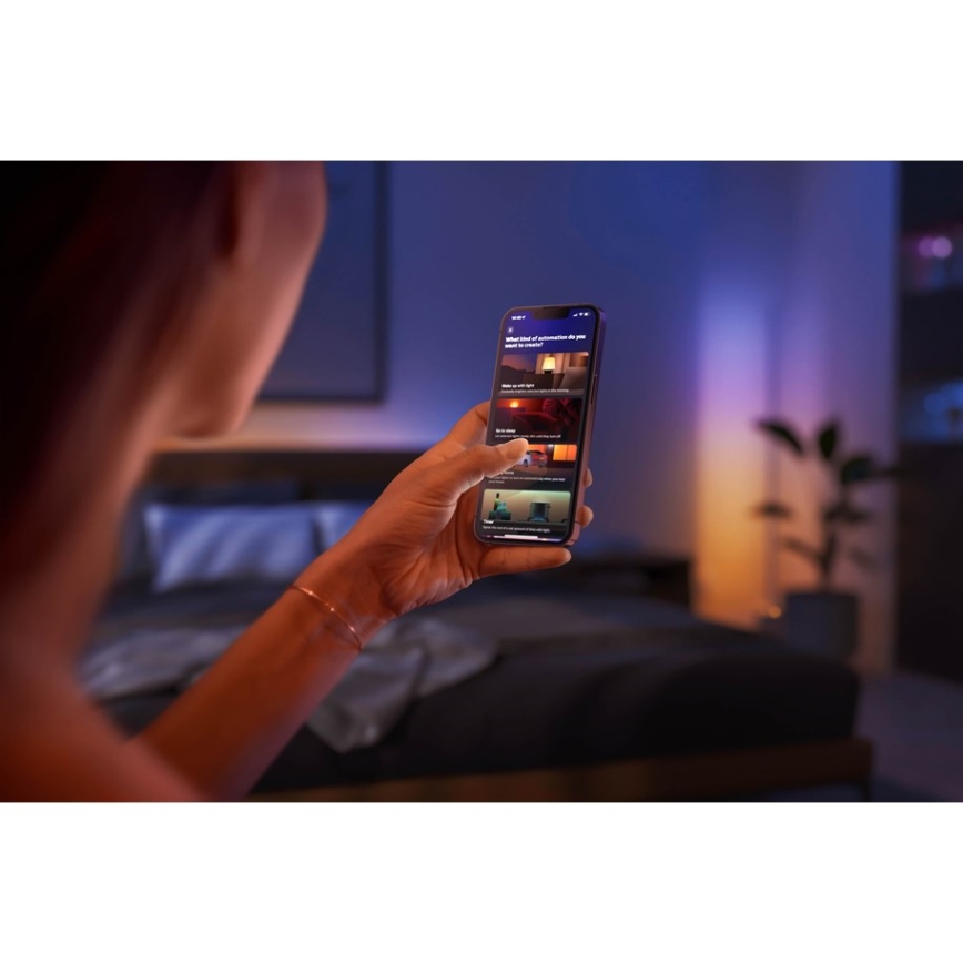 Philips - LED RGBW Dæmpbar bordlampe Hue SIGNE LED/11,8W/230V 2000-6500K