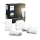 Philips Hue Startpakke White 3x E27/9W 2700K + Hue Bridge og Dimmer Switch