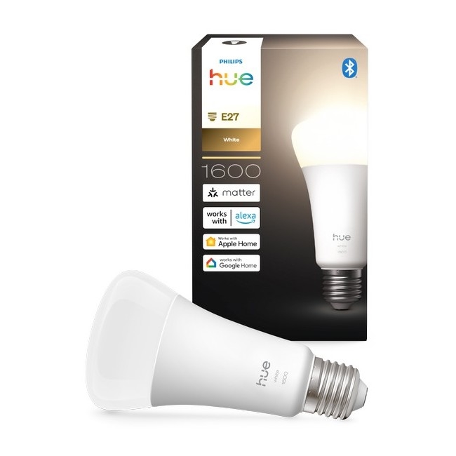 Philips Hue WHITE dæmpbar LED-pære E27/13,5W/230V 2700K