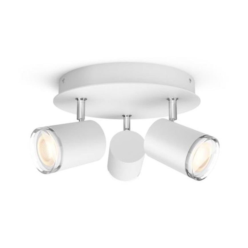 Philips - LED badeværelseslampe dæmpbar Hue ADORE 3xGU10/5W/230V IP44 + fjernbetjening