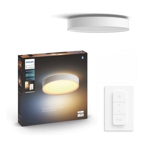 Philips - LED badeværelseslampe dæmpbar Hue DEVERE LED/33,5W/230V IP44 diam. 425 mm 2200-6500K + fjernbetjening