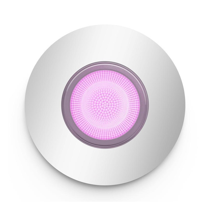 Philips - LED badeværelseslampe dæmpbar RGB-farver Hue XAMENTO 1xGU10/5,7W/230V IP44 2000-6500K