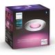 Philips - LED badeværelseslampe dæmpbar RGB-farver Hue XAMENTO 1xGU10/5,7W/230V IP44 2000-6500K