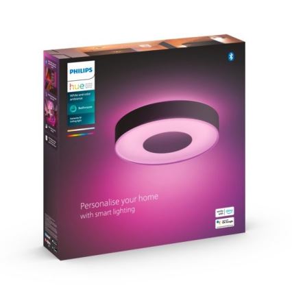 Philips - LED badeværelseslampe dæmpbar RGBW-farver Hue XAMENTO LED/33,5W/230V IP44 diam. 381 mm 2000-6500K