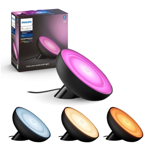 Philips - LED bordlampe dæmpbar RGB-farver Hue BLOOM 1xLED/7,1W/230V