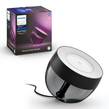 Philips - LED bordlampe dæmpbar RGB-farver Hue IRIS LED/8,2W/230V 2000-6500K sort