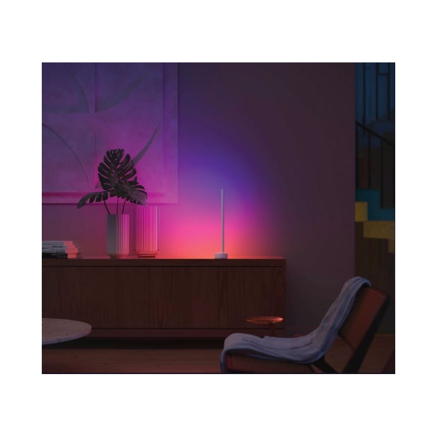 Philips - LED bordlampe dæmpbar RGB-farver Hue SIGNE LED/12W/230V 2000-6500K hvid
