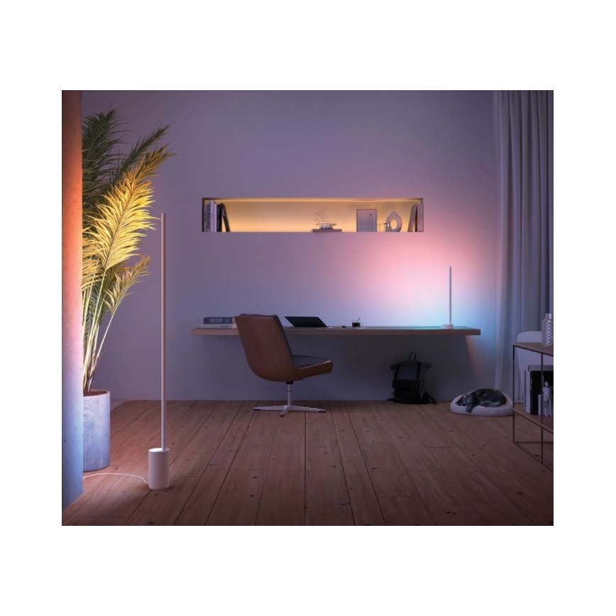 Philips - LED bordlampe dæmpbar RGB-farver Hue SIGNE LED/12W/230V 2000-6500K hvid