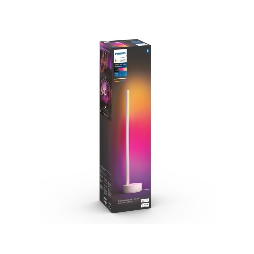 Philips - LED bordlampe dæmpbar RGB-farver Hue SIGNE LED/12W/230V 2000-6500K hvid