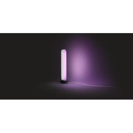 Philips - LED bordlampe dæmpbar RGB Hue PLAY SINGLE PACK White And Color Ambiance LED/6W/230V hvid