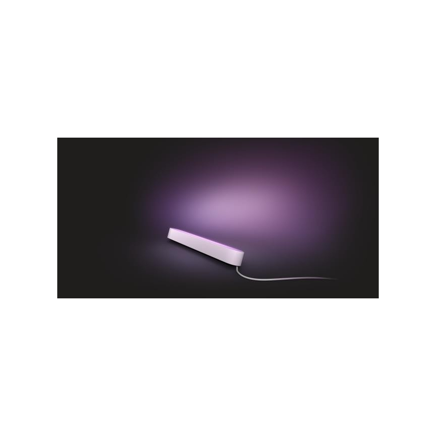 Philips - LED bordlampe dæmpbar RGB Hue PLAY SINGLE PACK White And Color Ambiance LED/6W/230V hvid