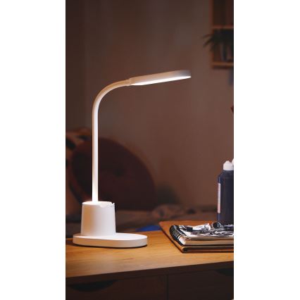 Philips - LED bordlampe m. touch-funktion dæmpbar BUCKET LED/7W/5V 1800 mAh 3000/4000/5700K CRI 90
