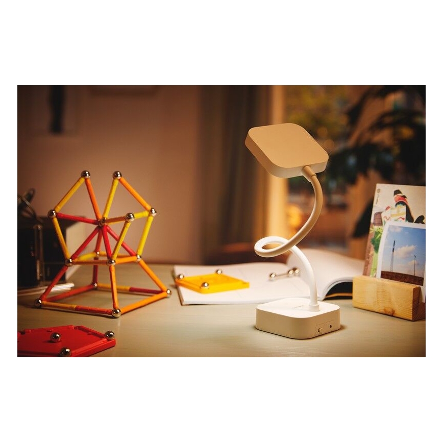 Philips - LED bordlampe m. touch-funktion dæmpbar ROCK LED/5W/5V 1800 mAh
