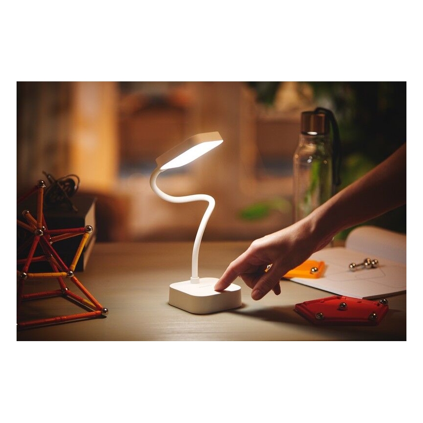 Philips - LED bordlampe m. touch-funktion dæmpbar ROCK LED/5W/5V 1800 mAh