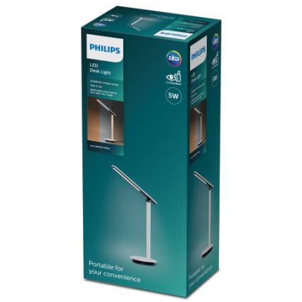 Philips - LED bordlampe m. touch-funktion dæmpbar ROCK LED/5W/5V 1800 mAh