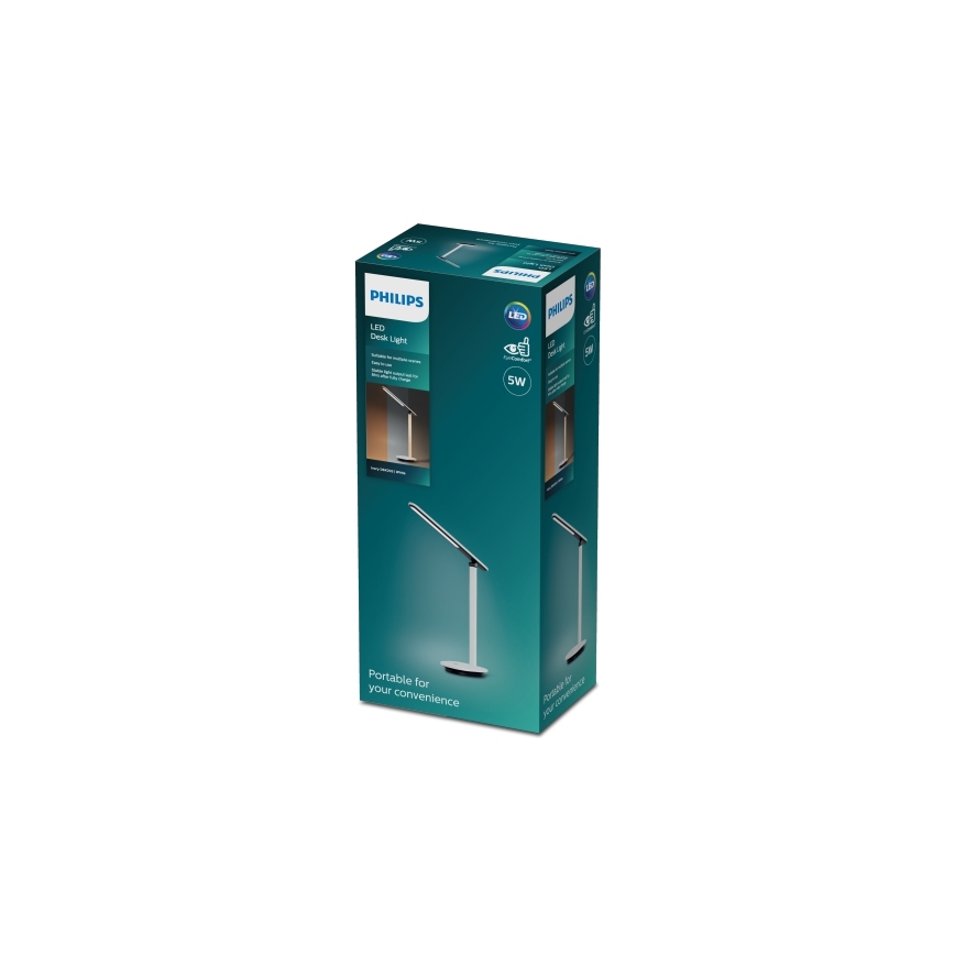 Philips - LED bordlampe m. touch-funktion dæmpbar ROCK LED/5W/5V 1800 mAh