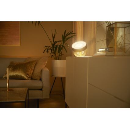 Philips - LED bordlampe RGB Hue IRIS LED/10W/230V gylden