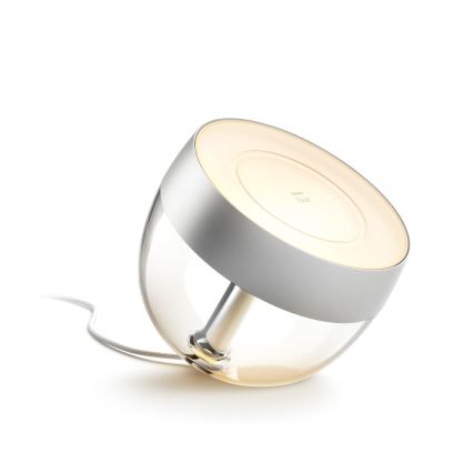 Philips - LED bordlampe RGB Hue IRIS LED/10W/230V sølvfarvet