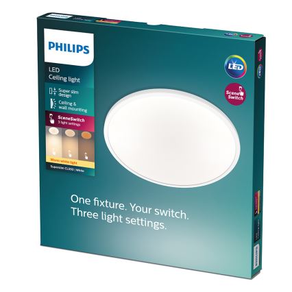 Philips - Dæmpbar LED-loftlampe LED/15W/230V 2700K