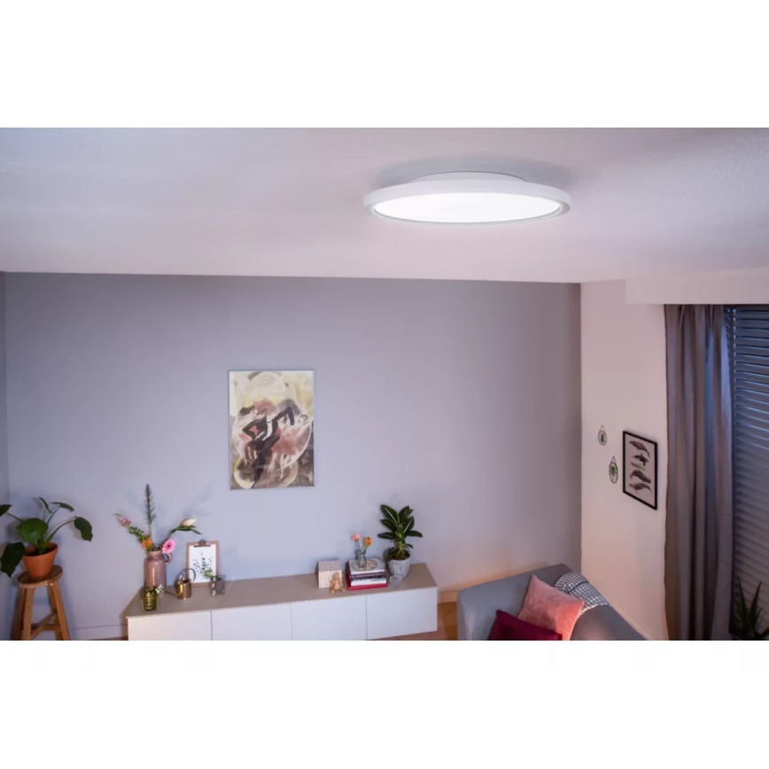 Philips - LED dæmpbar loftlampe Hue AURELLE LED/21W/230V 2200-6500K Ø 39,5 cm hvid